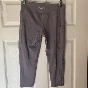 Virus cropped leggings - Lilac